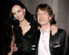 Mick Jagger and L'Wren Scott